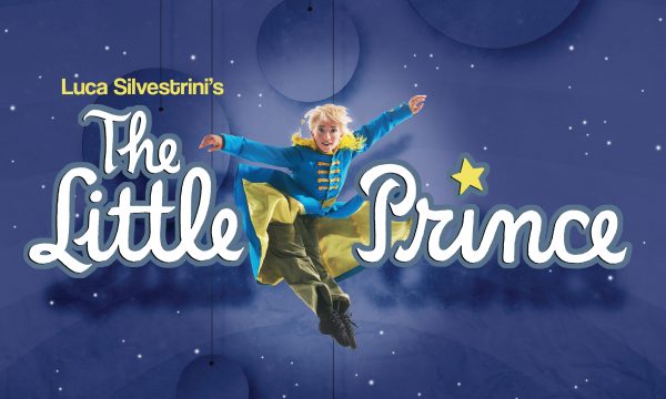 An image of The Little Prince dancing, with text reading "Luca Silvestrini's The Little Prince".