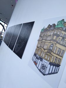 Photo of Lizzie Lovejoy's A Change of Perspective exhibition at ARC.