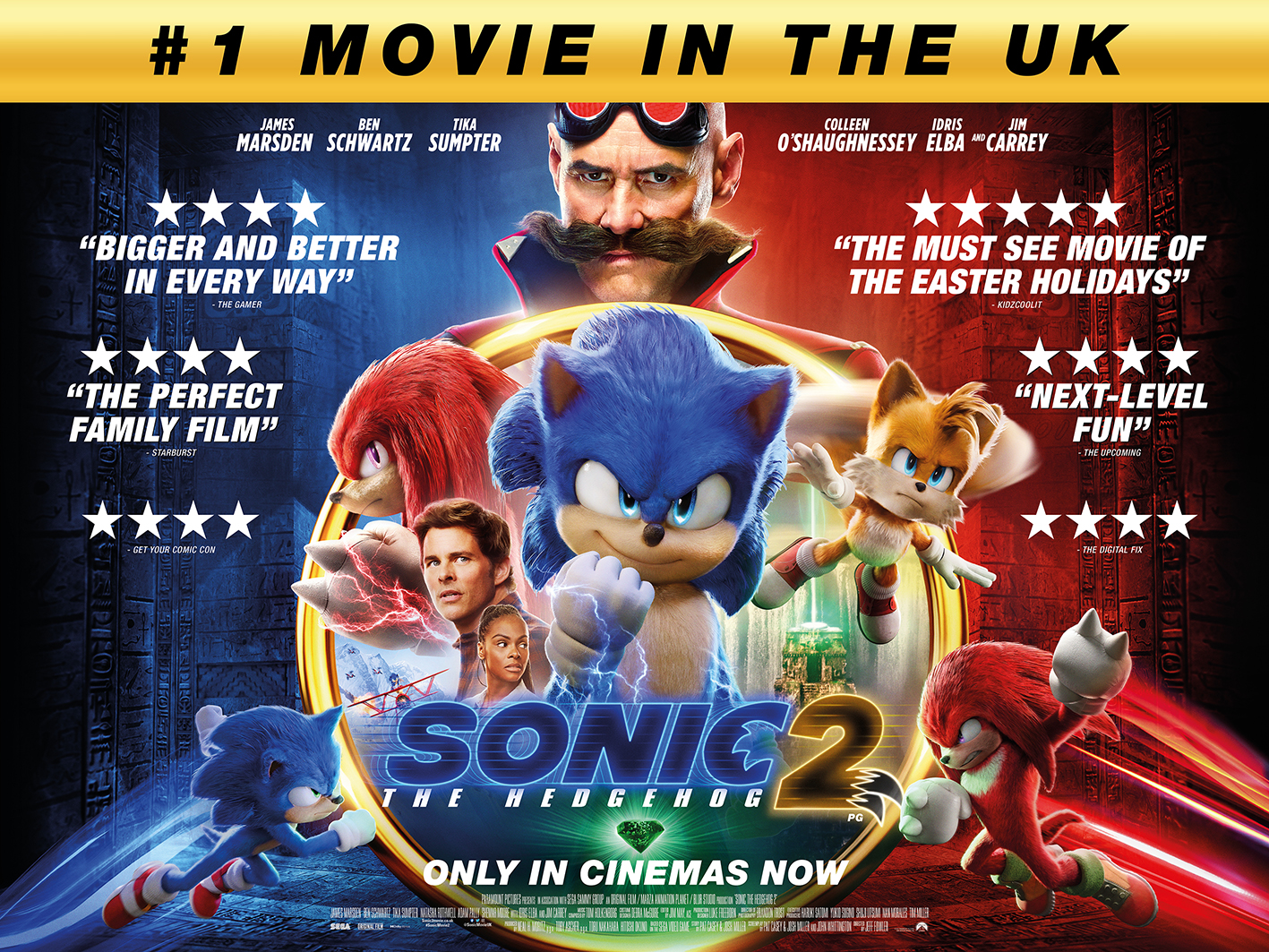 Sonic The Hedgehog 2, Official Movie Website