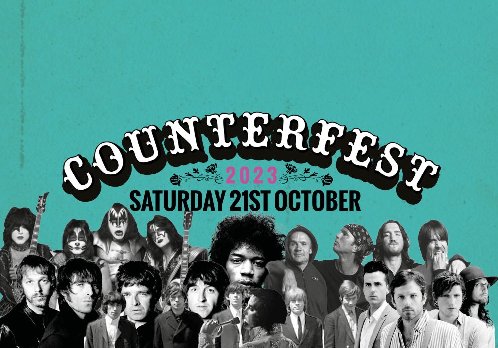 Counterfest montage of artists playing the festival