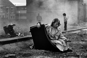 Lady On Overturned Chair, Youth Unemployment (1981)