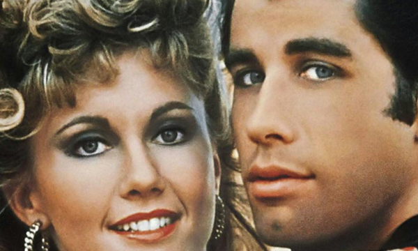 Olivia Newton-John and John Travolta